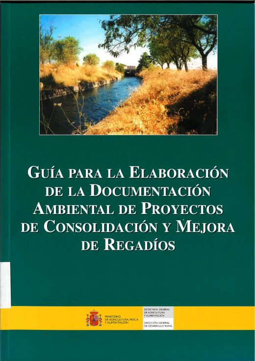 Cover of the Guide for the Preparation of Environmental Documentation for Irrigation Consolidation and Improvement Projects