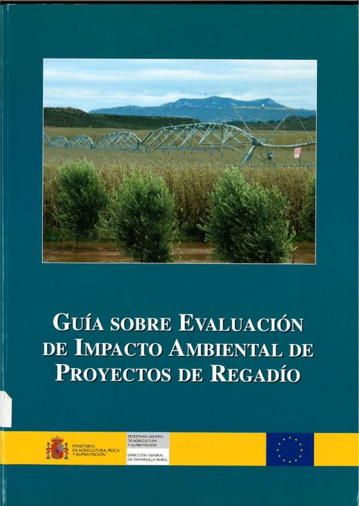 Cover of the Guide on Environmental Impact Assessment of Irrigation Projects