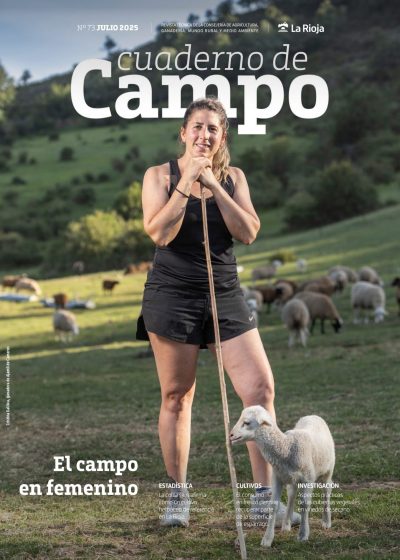 Couverture du carnet de terrain. " La campagne au féminin "